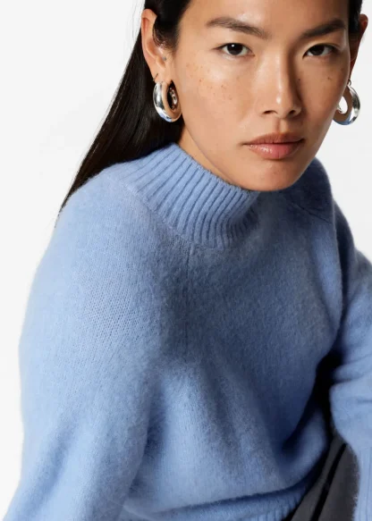 Mock Neck Wool Sweater | & Other Stories Cheap