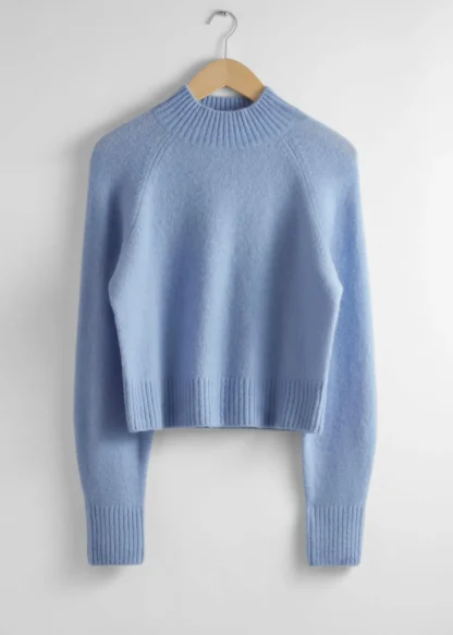 Mock Neck Wool Sweater | & Other Stories Cheap