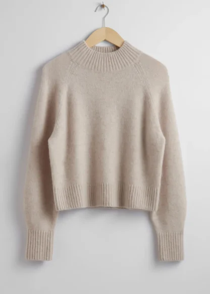 Mock Neck Wool Sweater | & Other Stories Cheap