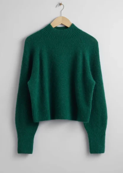 Mock Neck Wool Sweater | & Other Stories Cheap