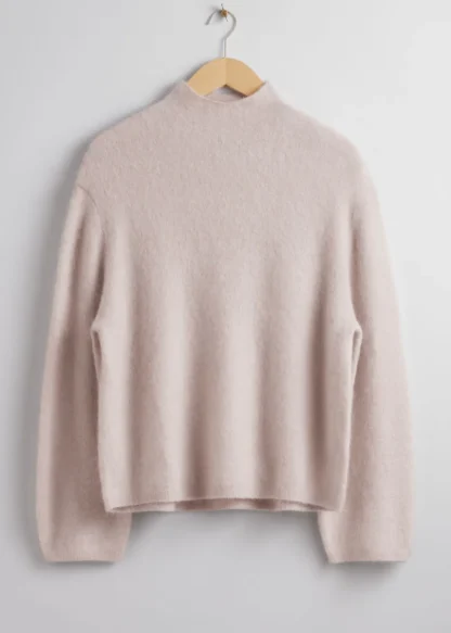 Mock-Neck Knit Sweater | & Other Stories Cheap