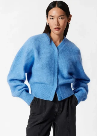 Mohair-Blend Rib-Knit Cardigan | & Other Stories Best