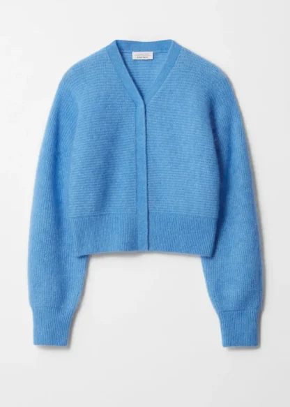 Mohair-Blend Rib-Knit Cardigan | & Other Stories Best