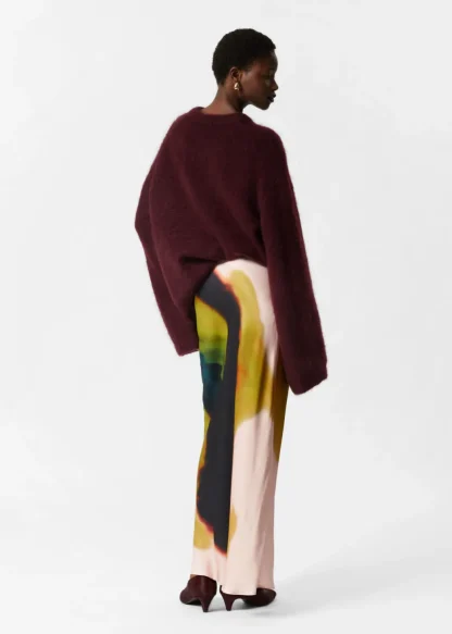 Ombré Satin Maxi Skirt | & Other Stories Sale