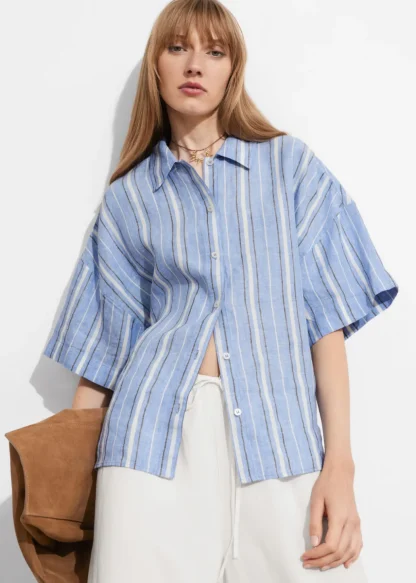 Oversized Linen Shirt | & Other Stories Store