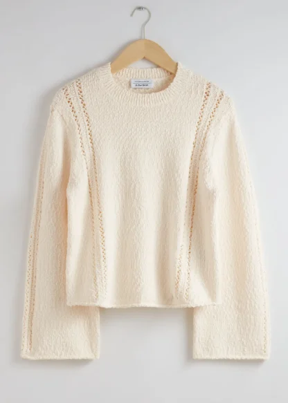 Oversized Textured Sweater | & Other Stories Discount