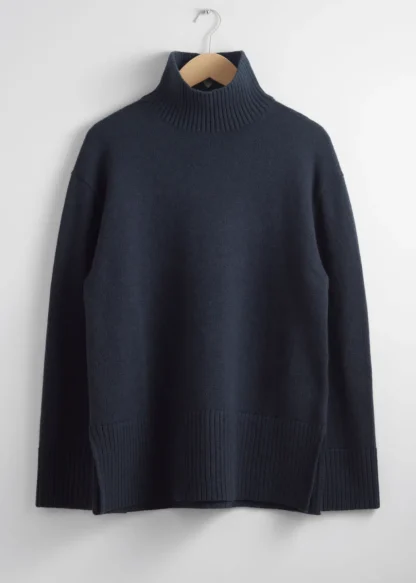 Oversized Turtleneck Merino Sweater | & Other Stories Clearance