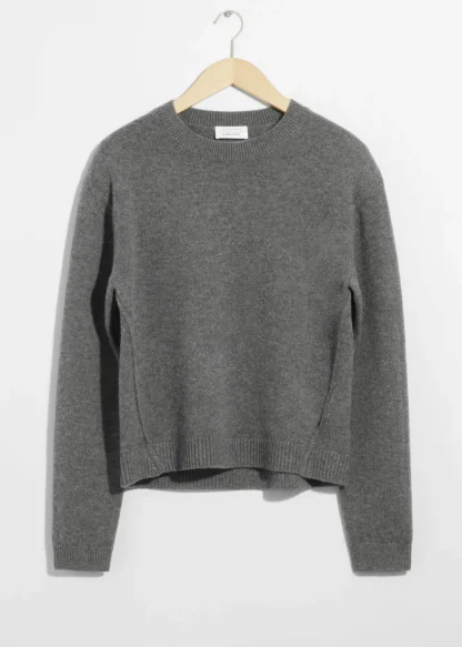 Padded-Shoulder Merino Jumper | & Other Stories Shop