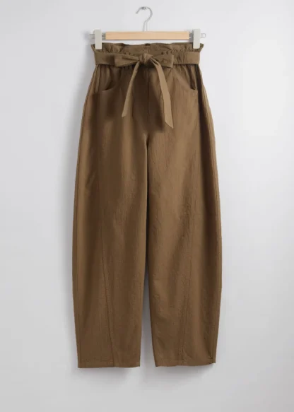 Paperbag Waist Trousers | & Other Stories Flash Sale