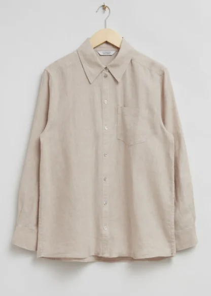 Patch-Pocket Linen Shirt | & Other Stories Fashion