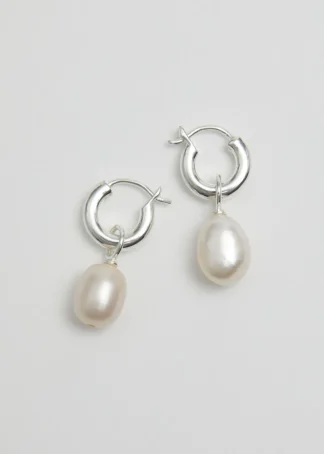 Pearl Charm Sterling Earrings | & Other Stories Cheap