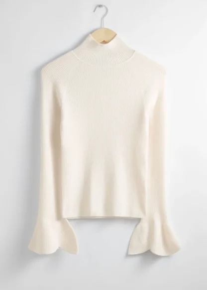 Petal-Sleeve Knit Top | & Other Stories Fashion