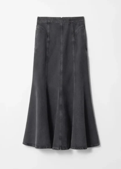 Pleated Denim Maxi Skirt | & Other Stories New