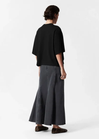 Pleated Denim Maxi Skirt | & Other Stories New