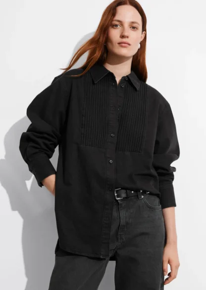 Pleated Denim Shirt | & Other Stories Outlet