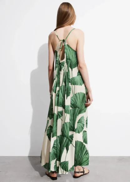 Pleated Halterneck Maxi Dress | & Other Stories Outlet