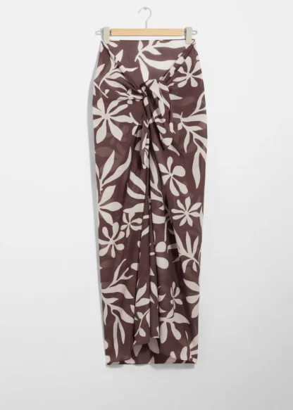 Printed Cotton-Voile Sarong | & Other Stories New