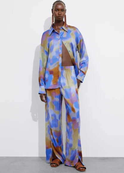 Printed Satin Trousers | & Other Stories Best Sale