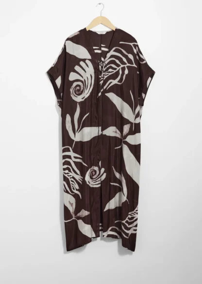 Printed Throw-On Midi Dress | & Other Stories Best