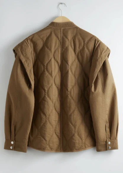 Quilted Extended-Shoulder Jacket | & Other Stories Discount