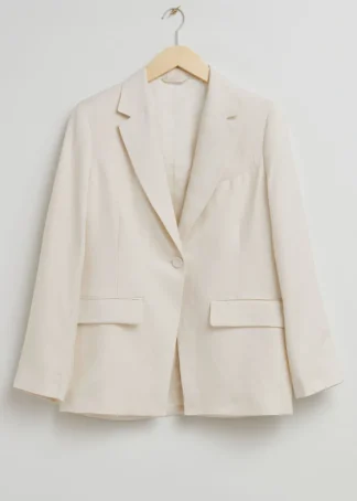 Relaxed Cut-Away Tailored Blazer | & Other Stories Hot