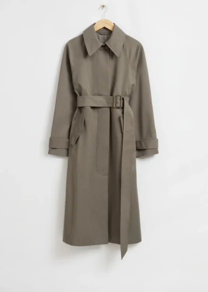 Relaxed Mid-Length Trench Coat | & Other Stories Store