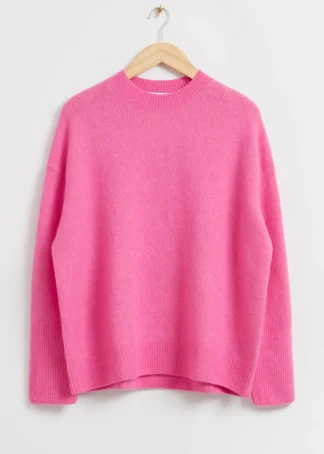 Relaxed Soft Wool Crewneck Sweater | & Other Stories Store