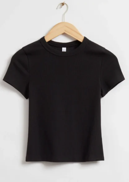 Ribbed Cropped T-Shirt | & Other Stories Online