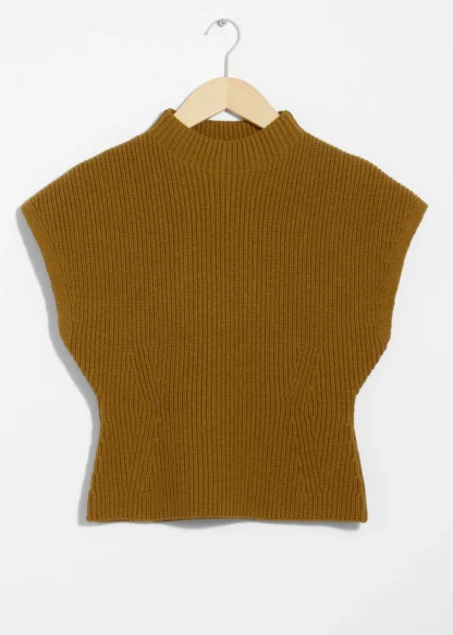 Rib-Knit Mock-Neck Vest | & Other Stories Shop