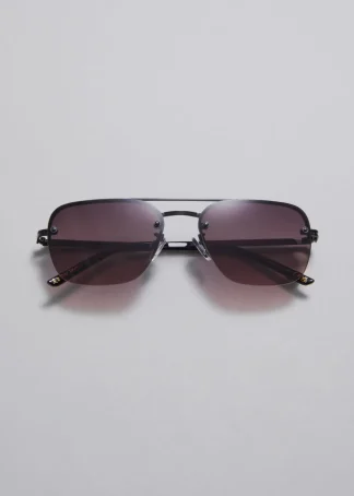 Rimless Aviator-Style Sunglasses | & Other Stories Online