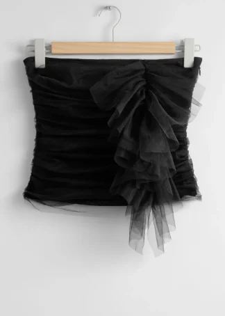 Ruffled Tulle Corset Top | & Other Stories Online