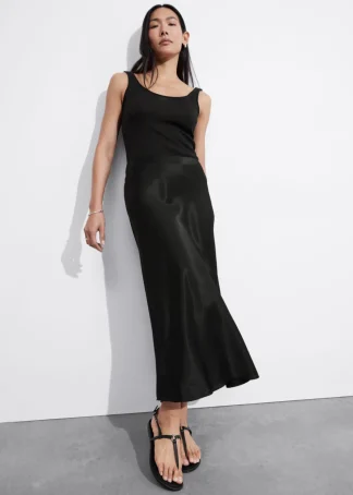 Satin Midi Skirt | & Other Stories Outlet