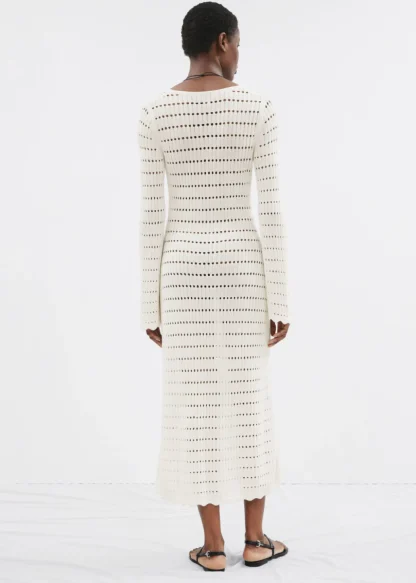 Scalloped Knit Midi Dress | & Other Stories Sale