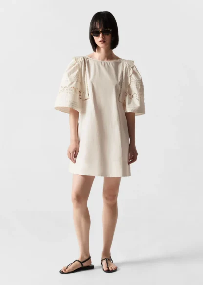 Scalloped Mini Dress | & Other Stories Cheap