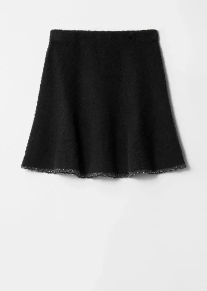 Sequin-Trimmed Bouclé Mini Skirt | & Other Stories Best Sale