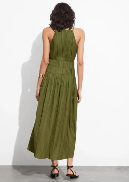 Shirred Sleeveless Midi Dress | & Other Stories Hot