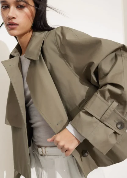 Short Trench Coat Jacket | & Other Stories Discount