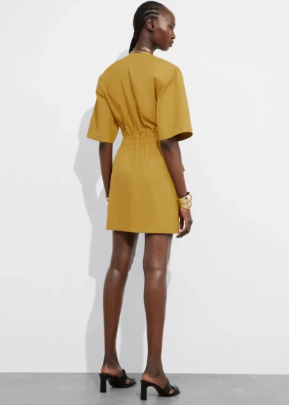 Short-Sleeve Utility Mini Dress | & Other Stories Sale