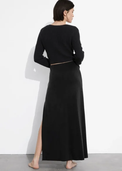 Side-Slit Midi Skirt | & Other Stories New