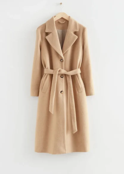 Single-Breasted Belted Coat | & Other Stories Cheap