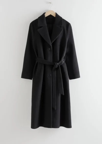 Single-Breasted Belted Coat | & Other Stories Cheap