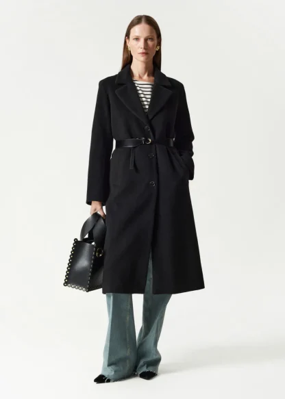 Single-Breasted Belted Coat | & Other Stories Cheap