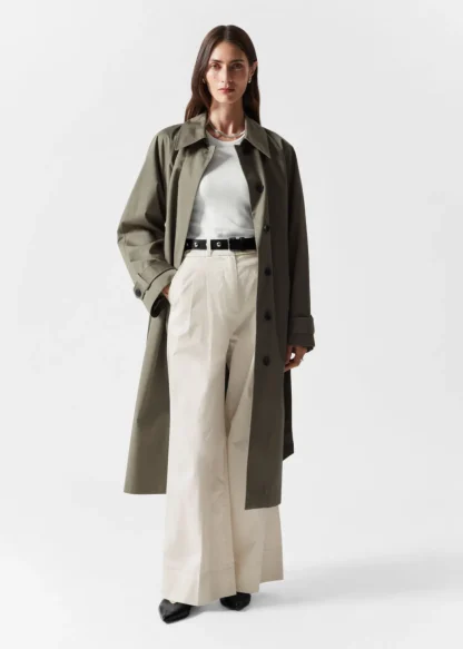 Single-Breasted Trench Coat | & Other Stories Flash Sale