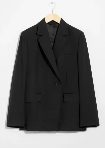 Single-Breasted Wool Blazer | & Other Stories Flash Sale