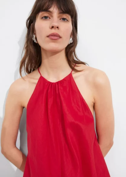 Sleeveless Halterneck Midi Dress | & Other Stories Store