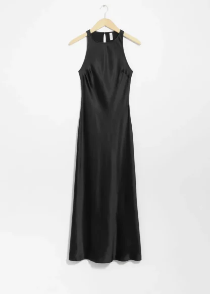 Sleeveless Satin Midi Dress | & Other Stories Hot