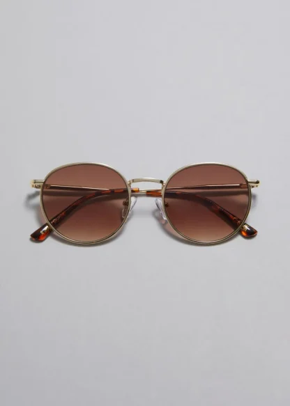 Slim Oval-Frame Sunglasses | & Other Stories Fashion