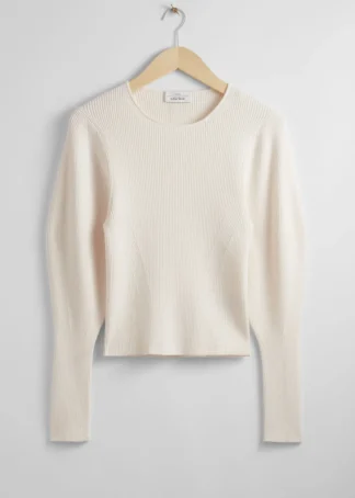 Slim Rib-Knit Sweater | & Other Stories Fashion