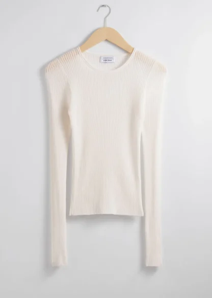 Slim Rib-Knit Top | & Other Stories Cheap