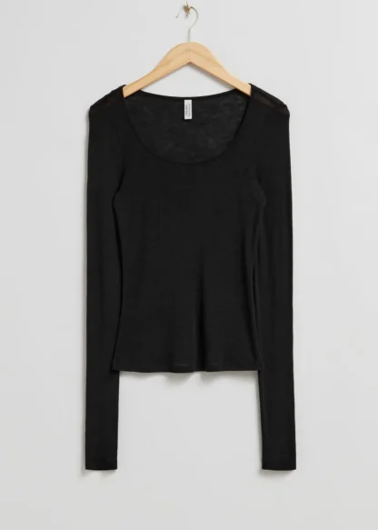 Slim Wool Top | & Other Stories Flash Sale